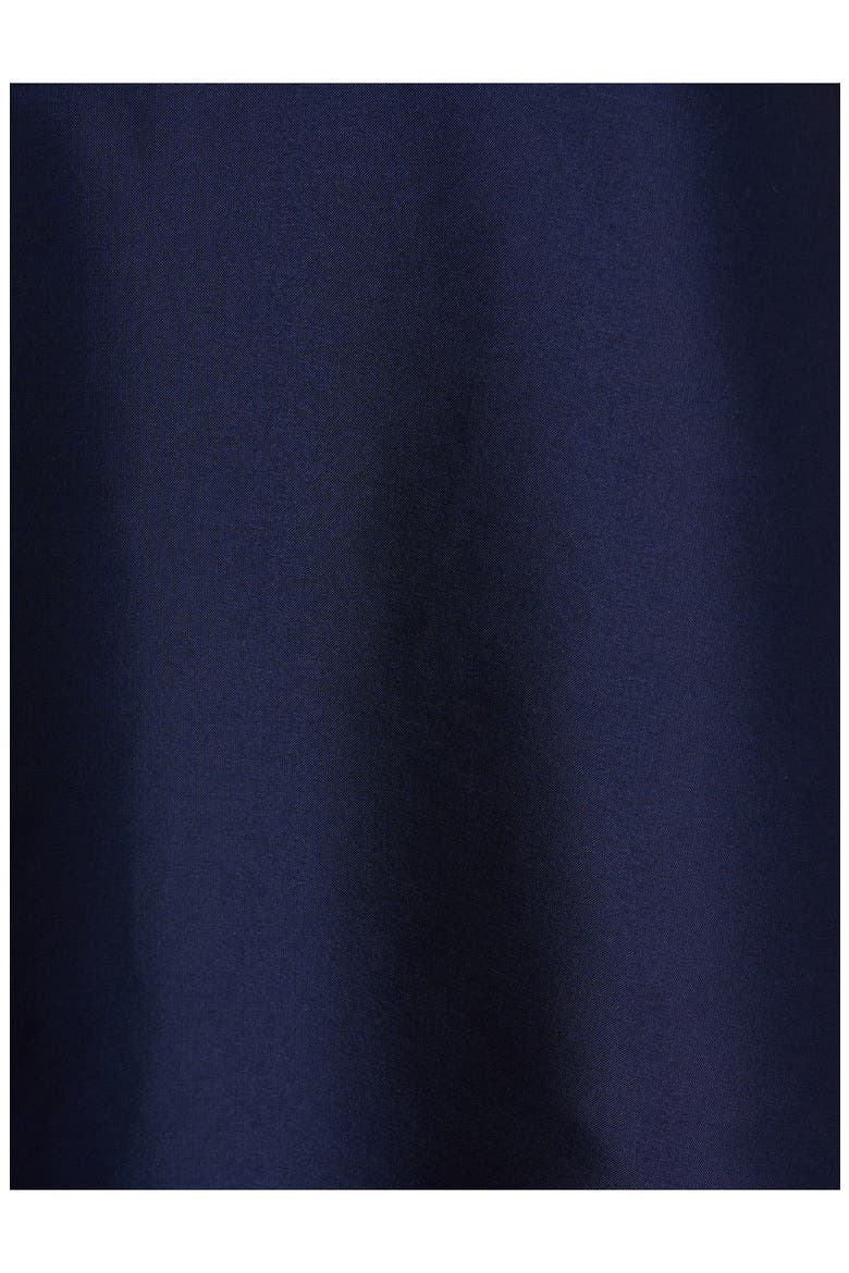 Cutwork Detail Taffeta Cocktail Dress, Alternate, color, LIGHT NAVY