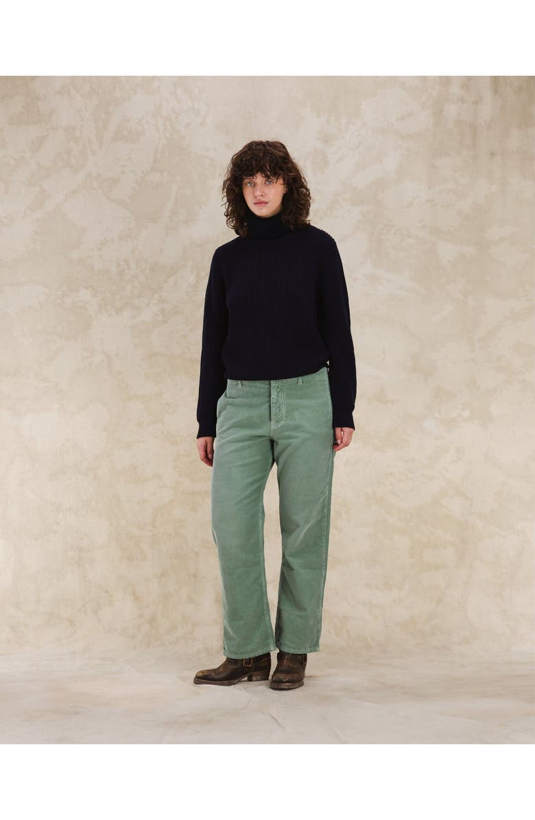 Fortela Chino Corduroy Trousers, Alternate, color, Light Green