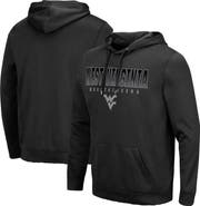 COLOSSEUM Men's Colosseum Black West Virginia Mountaineers Blackout 3.0 Pullover Hoodie