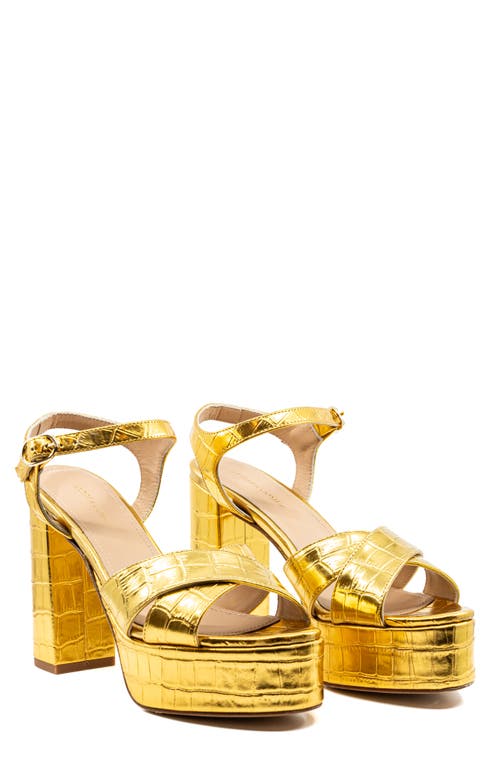 Andrea Gomez Andrea Gomez Bella Sandal In Gold