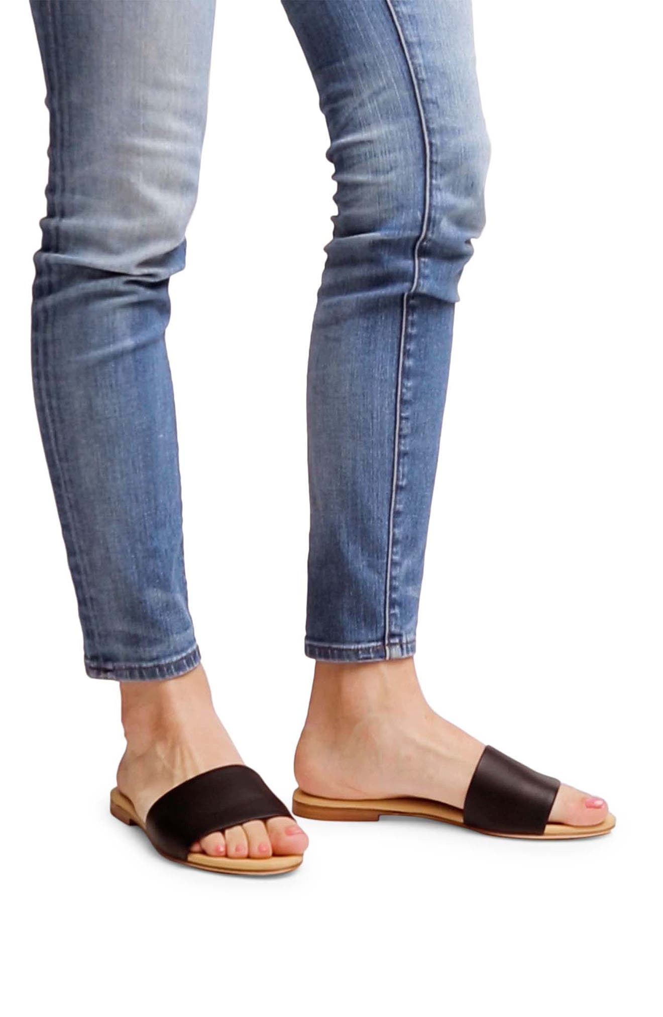 nisolo isla slide sandals