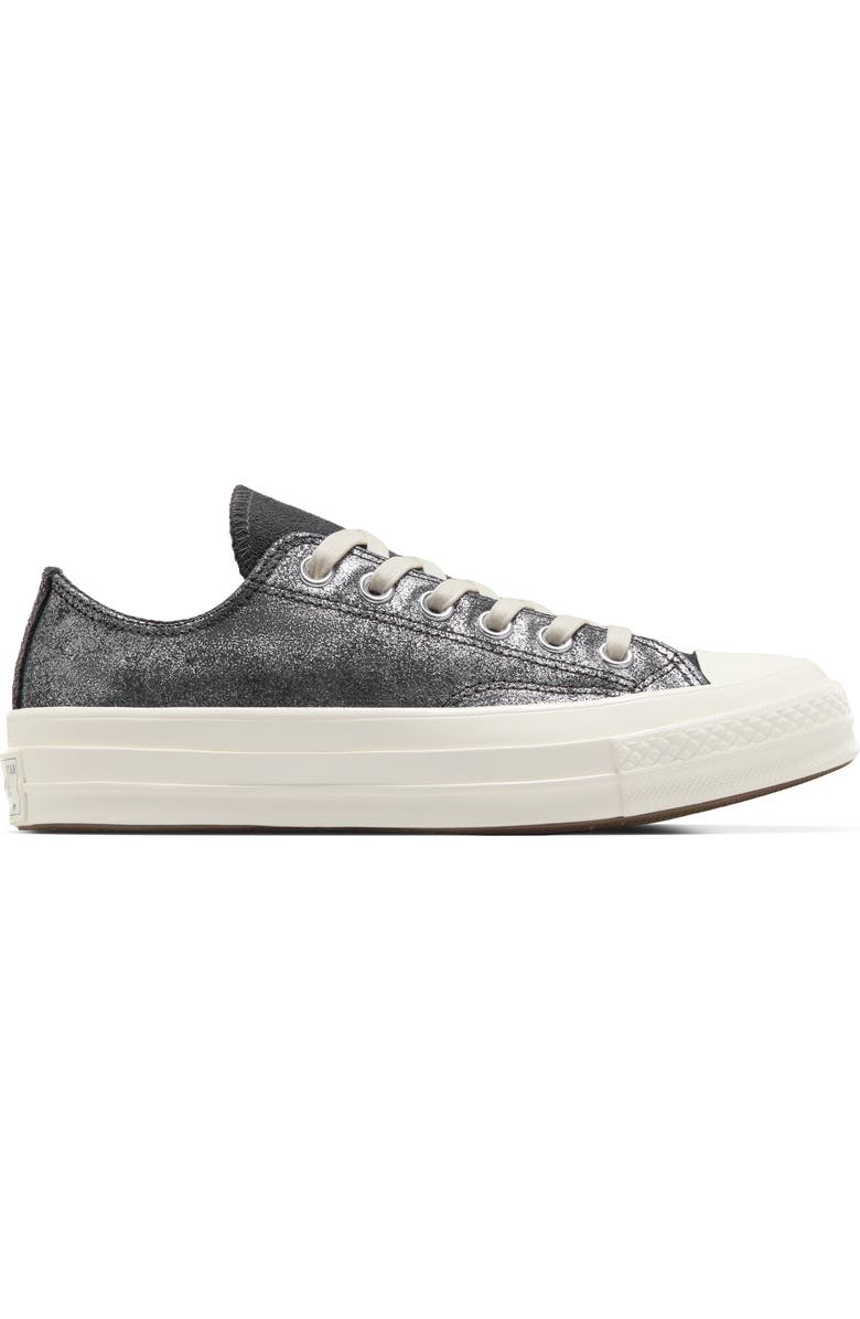 Converse Chuck Taylor<sup>®</sup> All Star<sup>®</sup> 70 Metallic Platform Oxford Sneaker, Alternate, color, Vamp Pyre/Egret/Silver