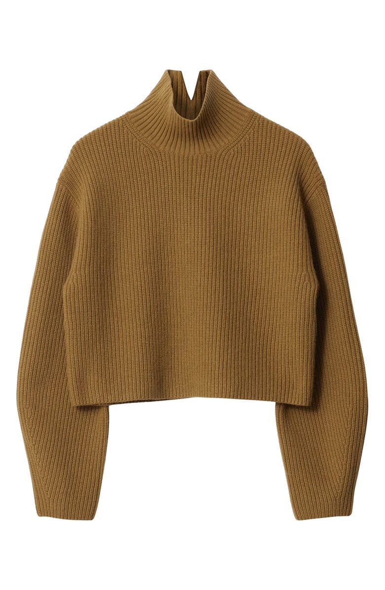 & Other Stories Rib Knit Wool Turtleneck Sweater, Alternate, color,