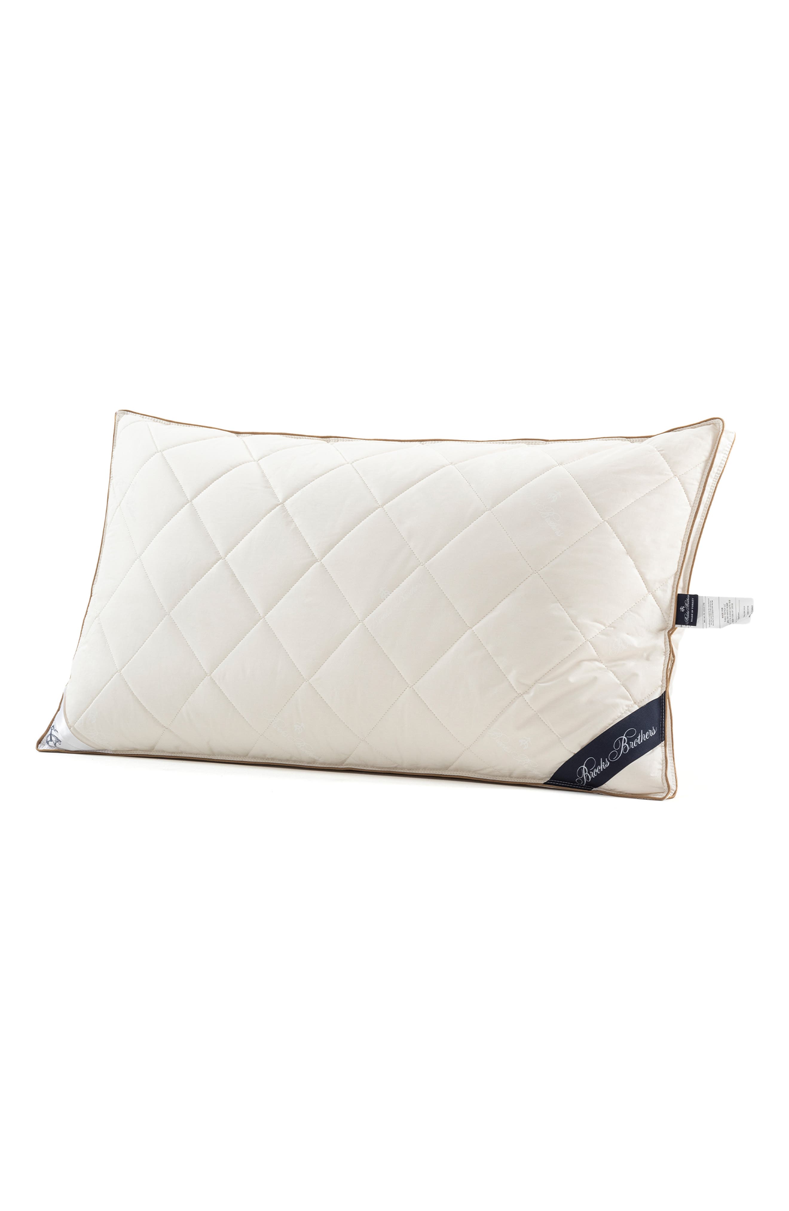 Brooks Brothers Quilted Cotton Pillow