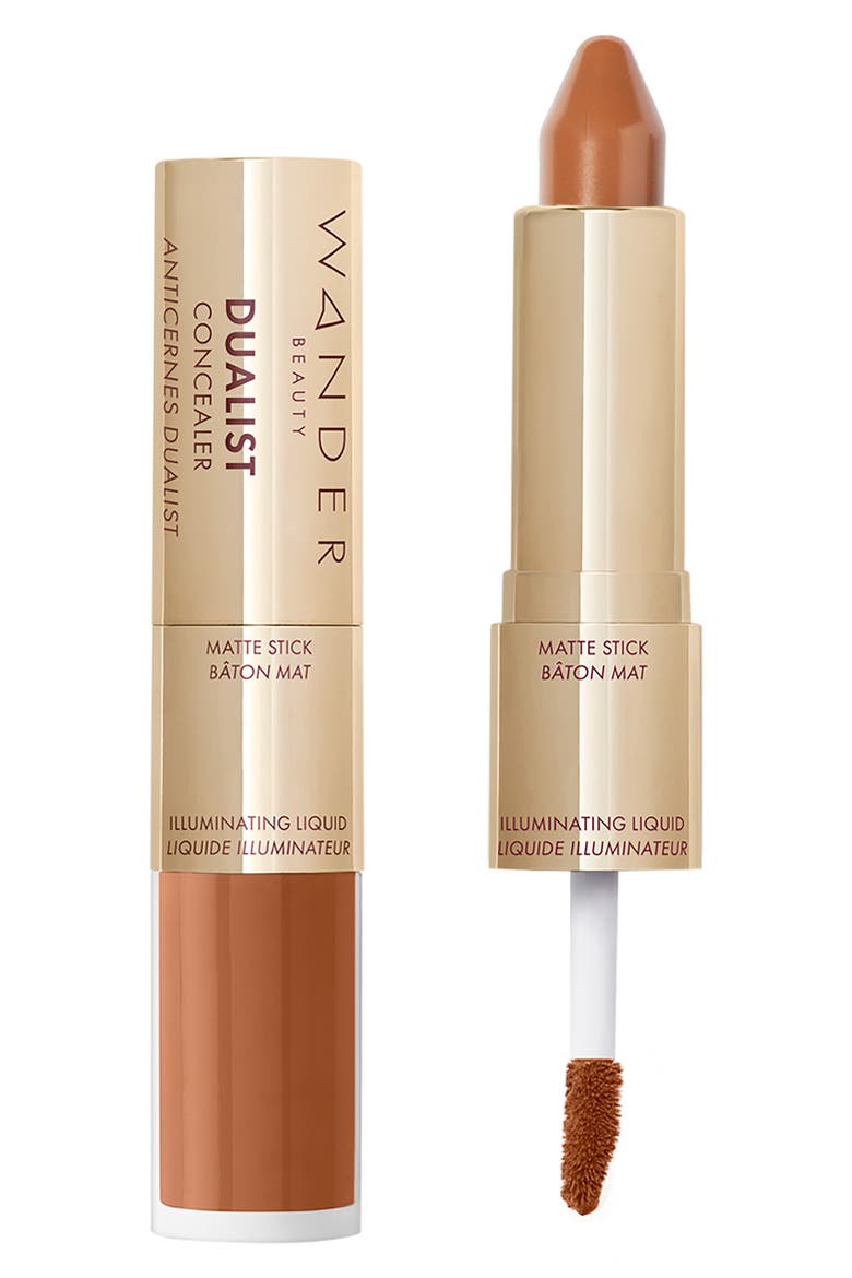 Dualist Matte & Illuminating Concealer, Main, color, RICH DEEP