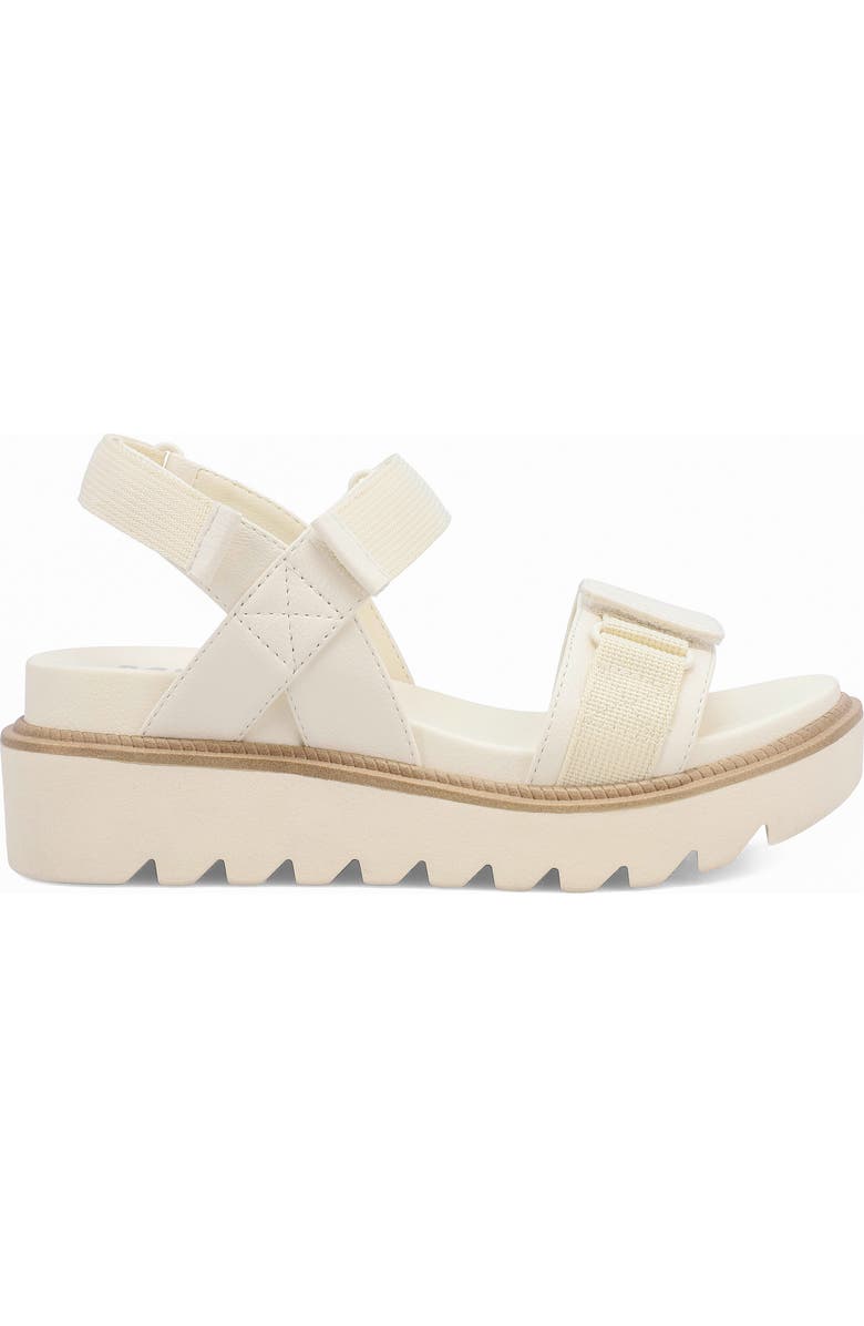 MIA Jony Ankle Strap Platform Sandal, Alternate, color, Bone