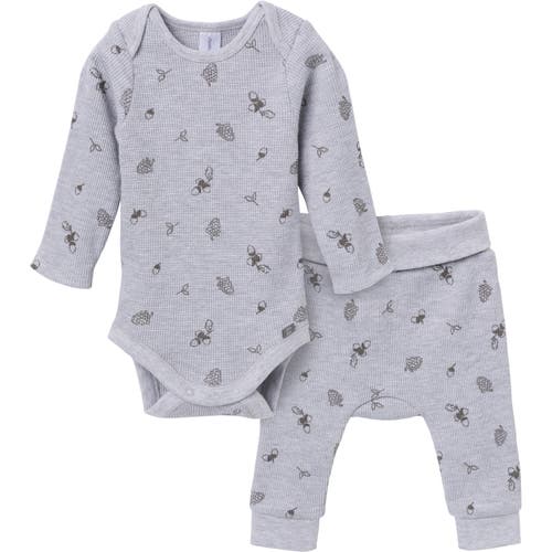 Shop Modern Moments™ By Gerber Bodysuit & Pant Layette Set In Acorn Grey Heather