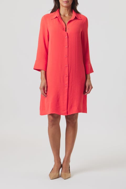 Lido A-Line Shirt Dress with Pockets