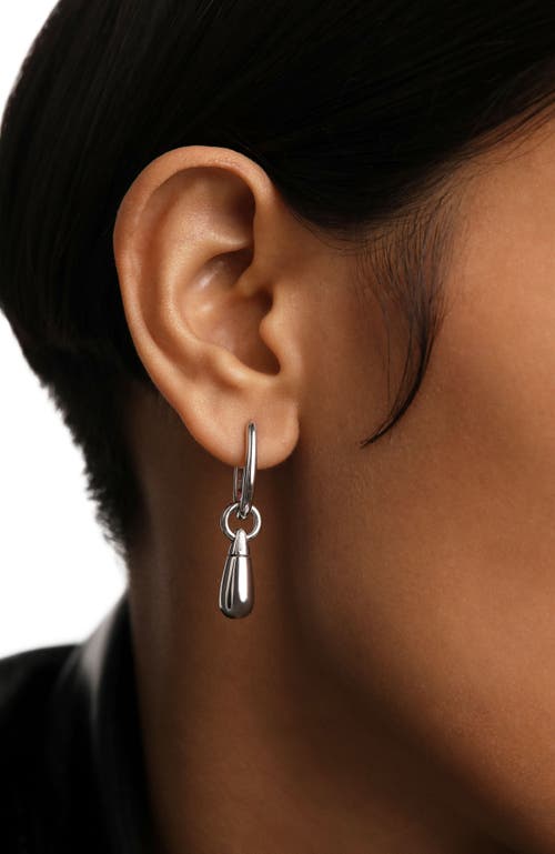 Pdpaola Jupiter Single Hoop In Silver