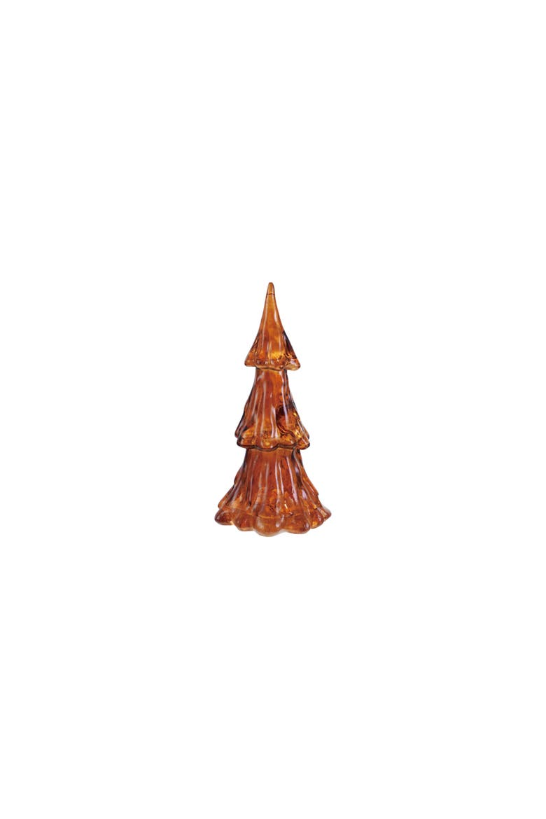 Resin Tree with LED Light, Amber Color, Main, color, Amber