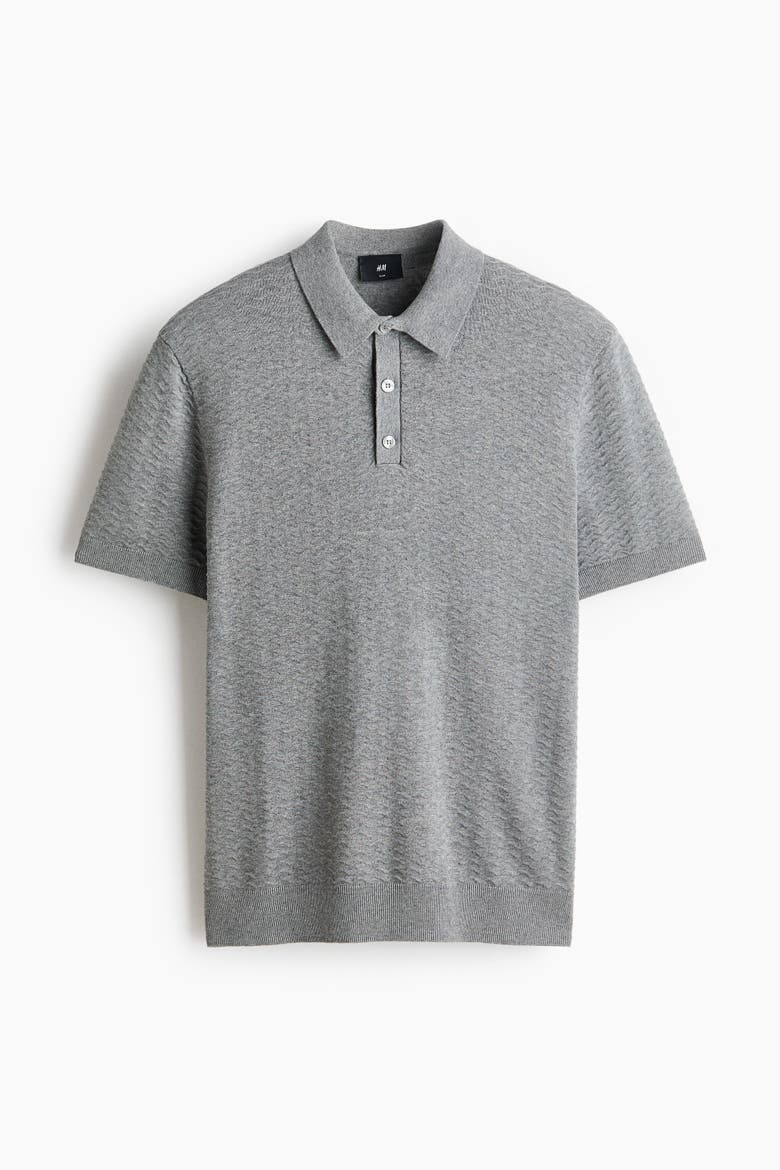 Slim Fit Polo Shirt, Alternate, color, Gray