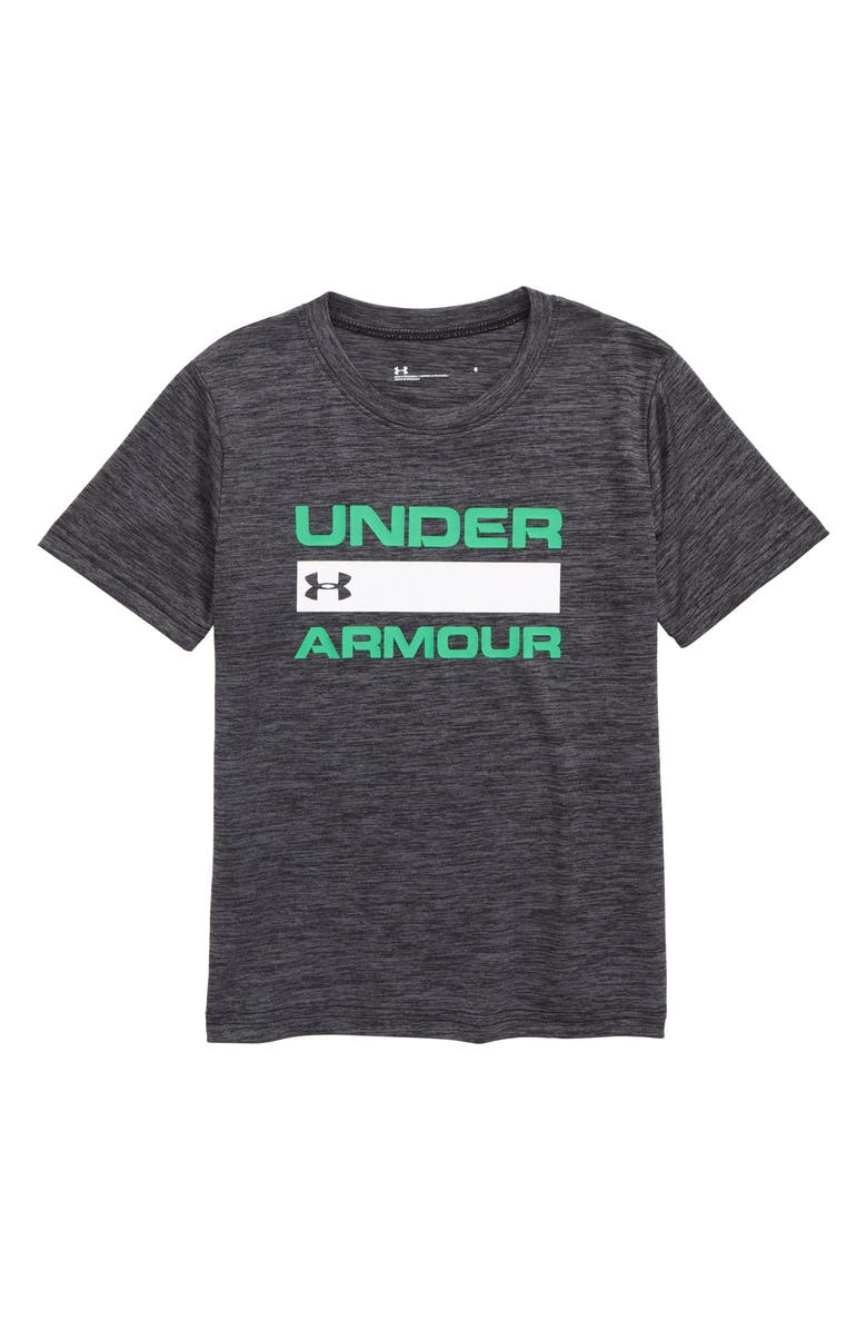 Under Armour Branded Twist HeatGear<sup>®</sup> T-Shirt, Main, color,