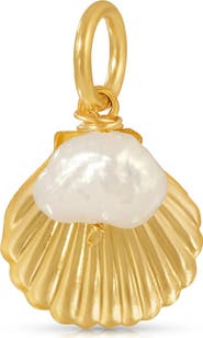 KOZAKH Shell Freshwater Pearl Charm