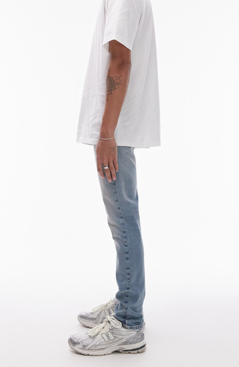 Topman Skinny Jeans, Alternate, color, 