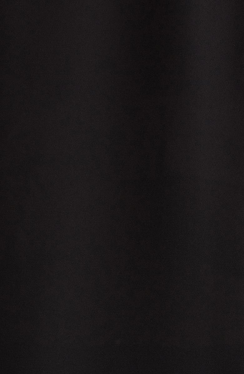 Anne Klein Floral Button-Up Shirt, Alternate, color, Anne Black Multi