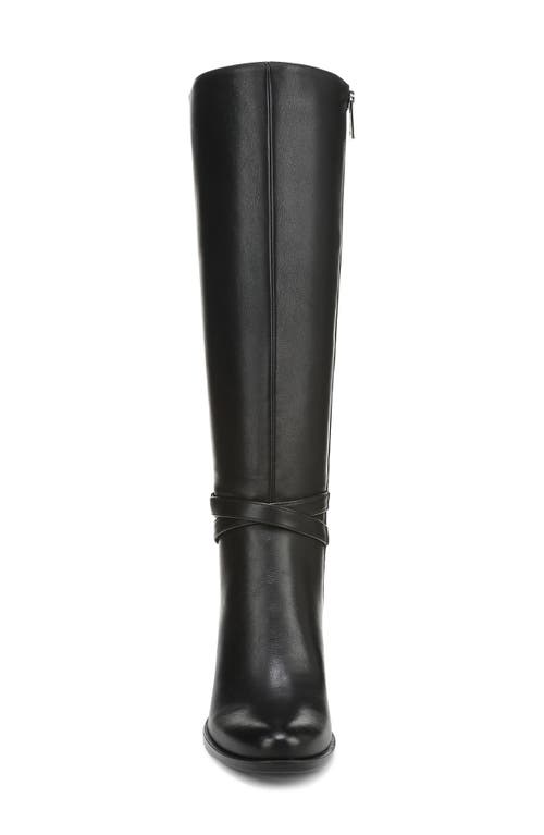 Naturalizer Womens Kalina Knee High Boots Narrow Regular Wide Extra Wide Calf In Black