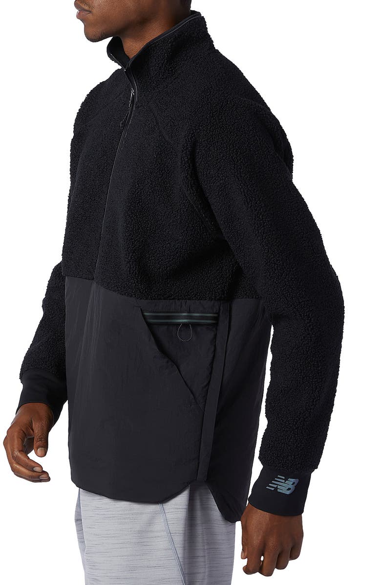 New Balance Q Speed Water Resistant Fleece Half Zip Sweatshirt, Alternate, color, 