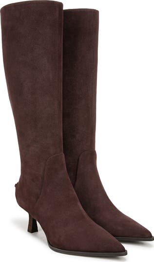 Yulia Pointy Toe Knee High Boot