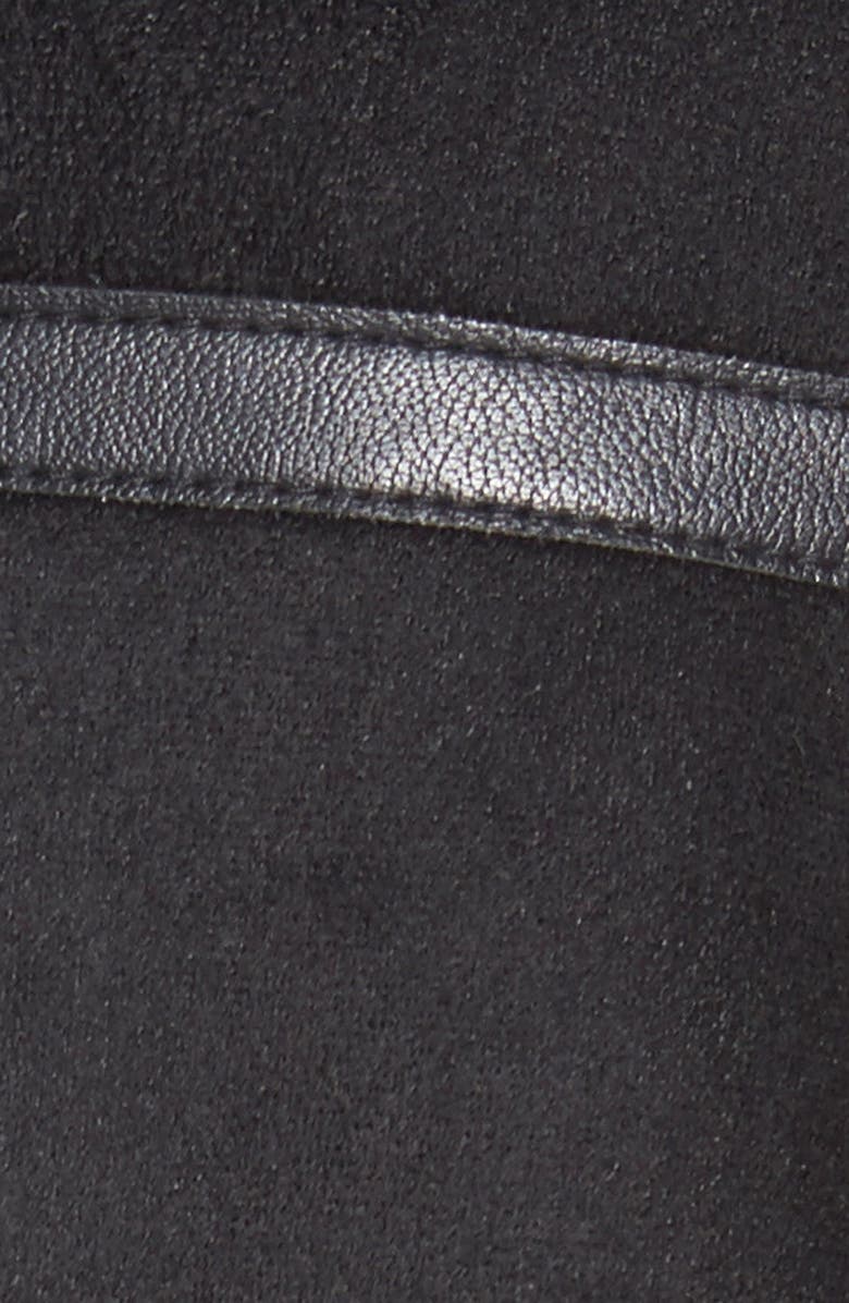 Laundry by Shelli Segal Laundry by Shelli Segal Faux Shearling Moto Jacket, Alternate, color,