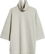 Fear of God Short Sleeve Cotton 
Wool Turtleneck T-Shirt