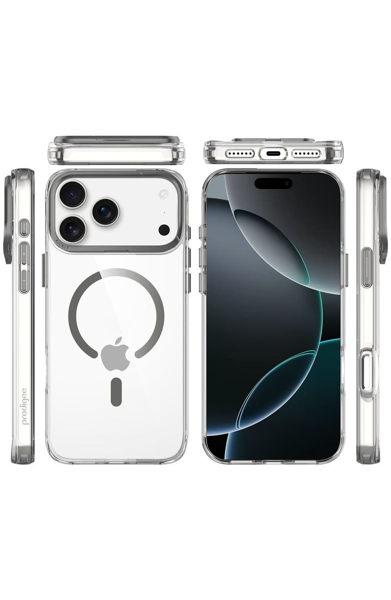 prodigee - Kick It MagSafe Case for Apple iPhone 17 Pro Max / iPhone Pro Max 2026 - Clear, Alternate, color, Clear