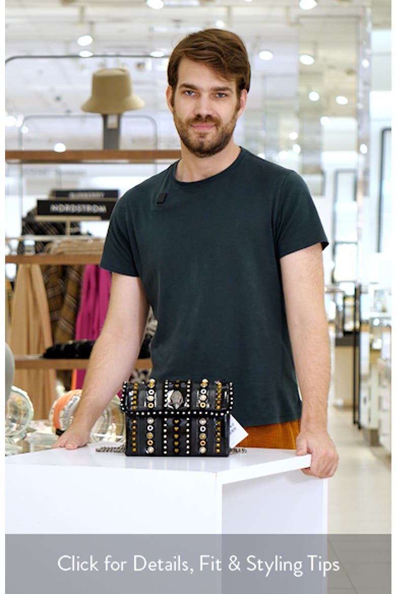 Medium Kensington Studs Convertible Leather Shoulder Bag video
