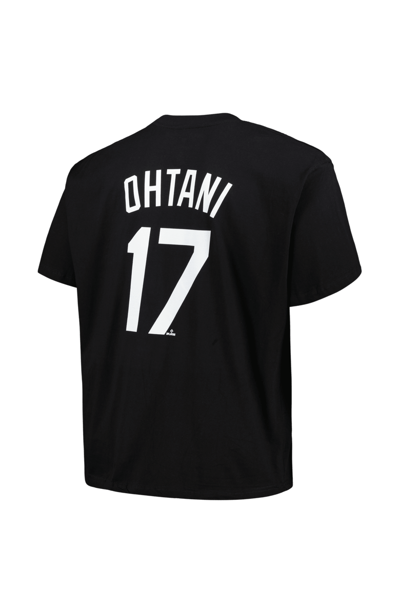 PROFILE Men's Profile Shohei Ohtani Black Los Angeles Dodgers Big & Tall Name & Number T-Shirt, Alternate, color, Black