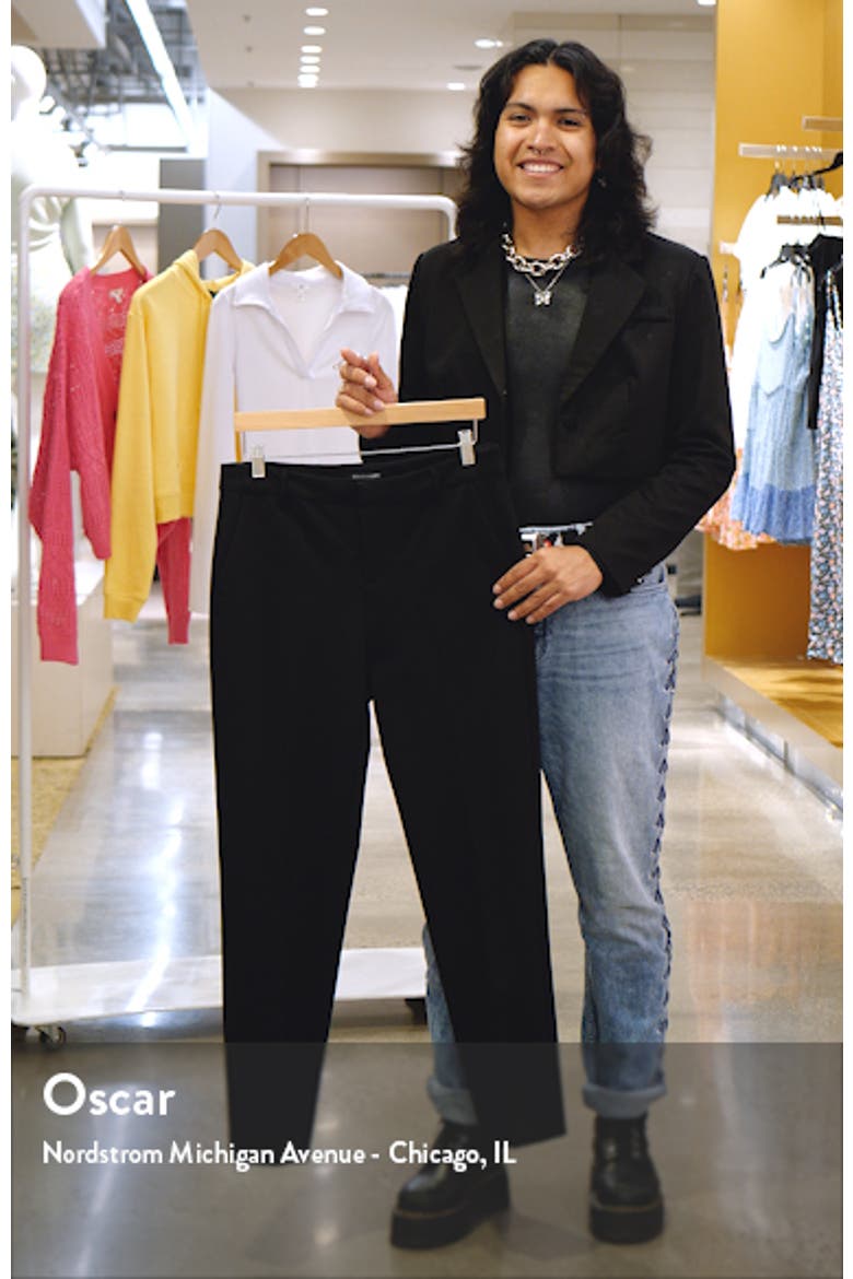 Kelsey Tall Knit Trousers video
