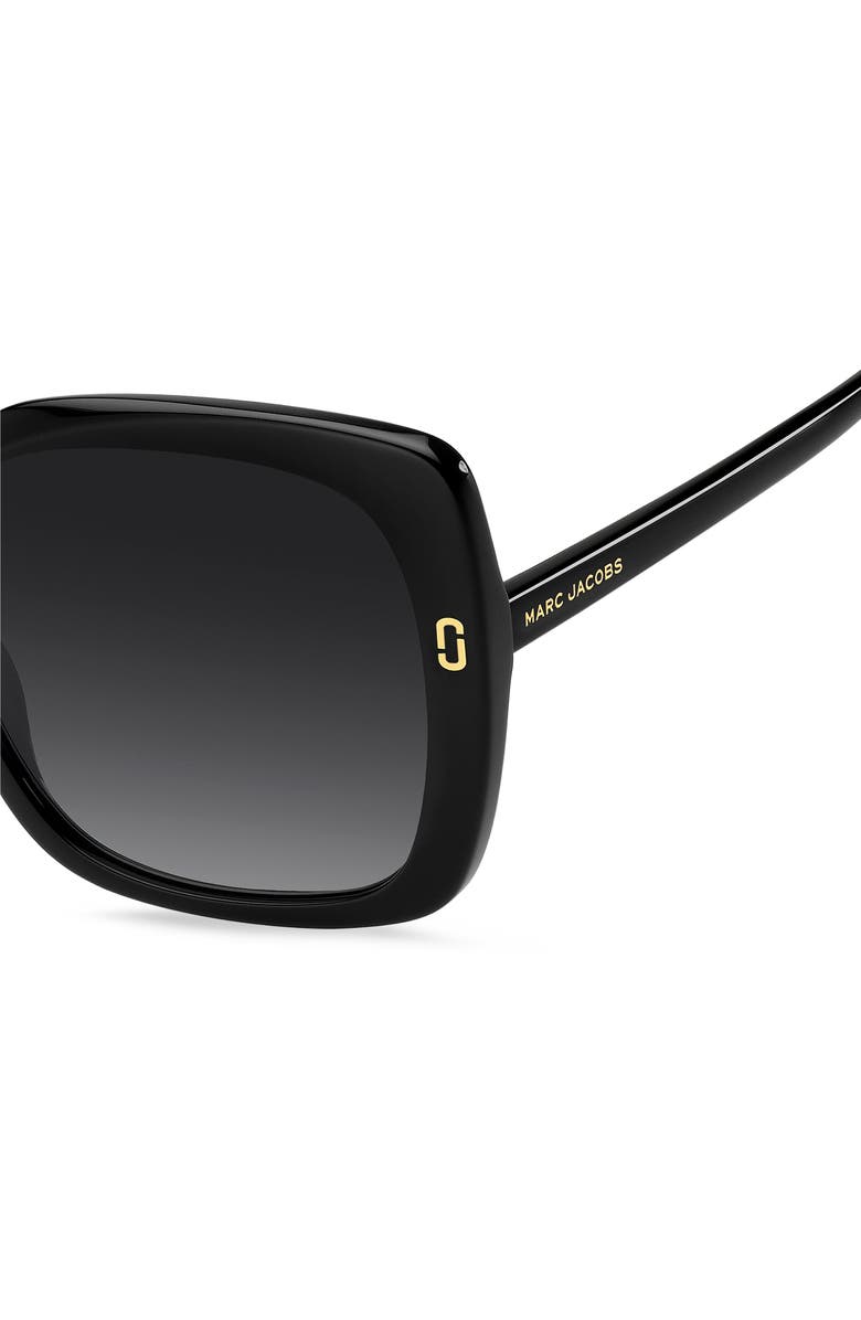 Marc Jacobs 56mm Square Sunglasses, Alternate, color, 