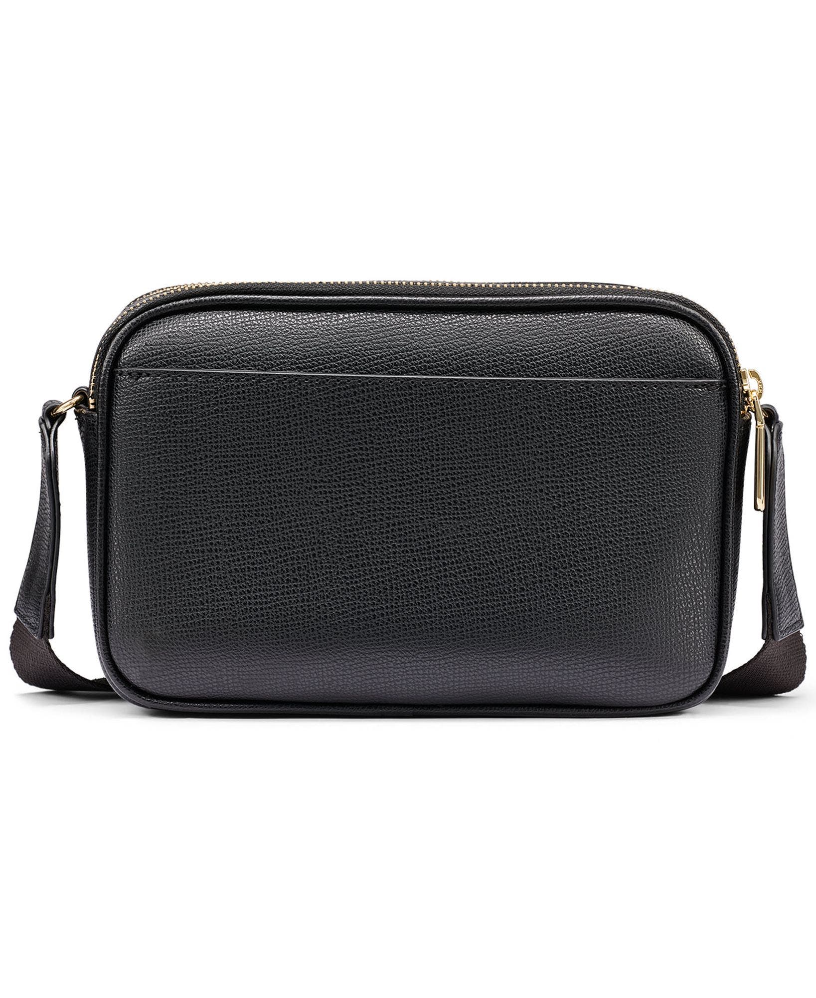 Printed Paris Crossbody, Alternate, color, Black/Gold