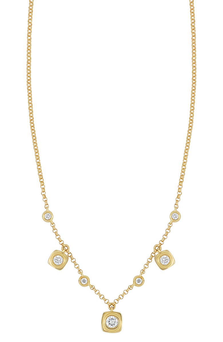 Bony Levy Monaco Diamond Shaker Necklace, Main, color, 18K Yellow Gold