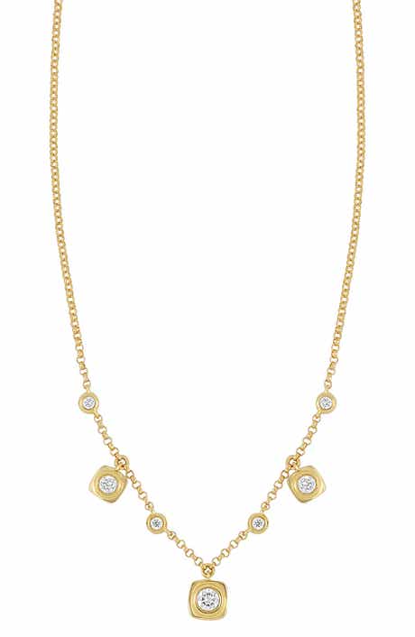 Bony Levy Monaco Diamond Shaker Necklace