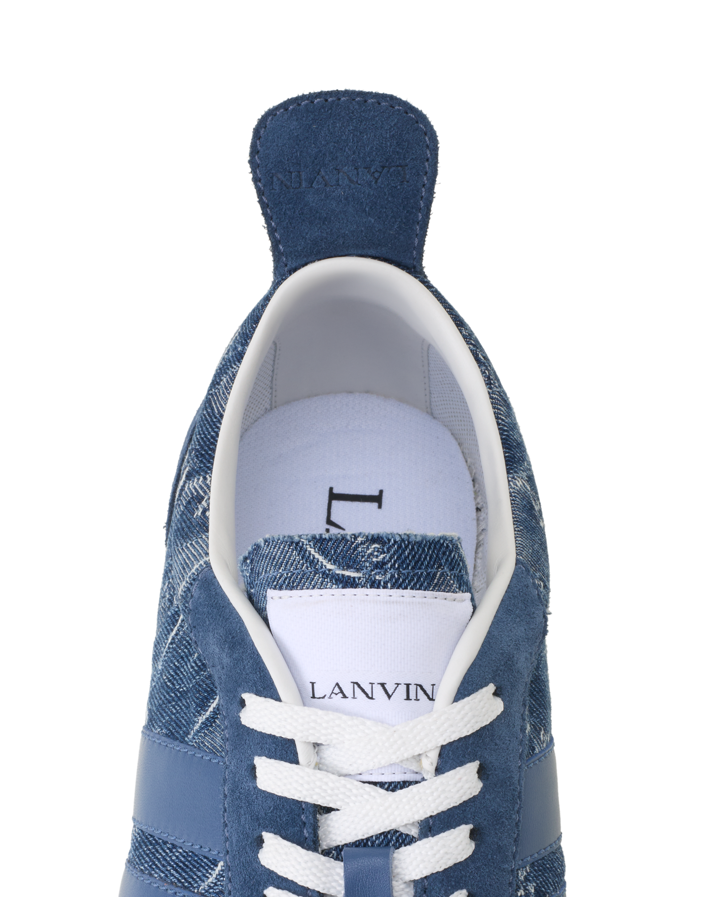 Lanvin Lunar Year Bumpr Sneakers In Denim, Alternate, color, Blue