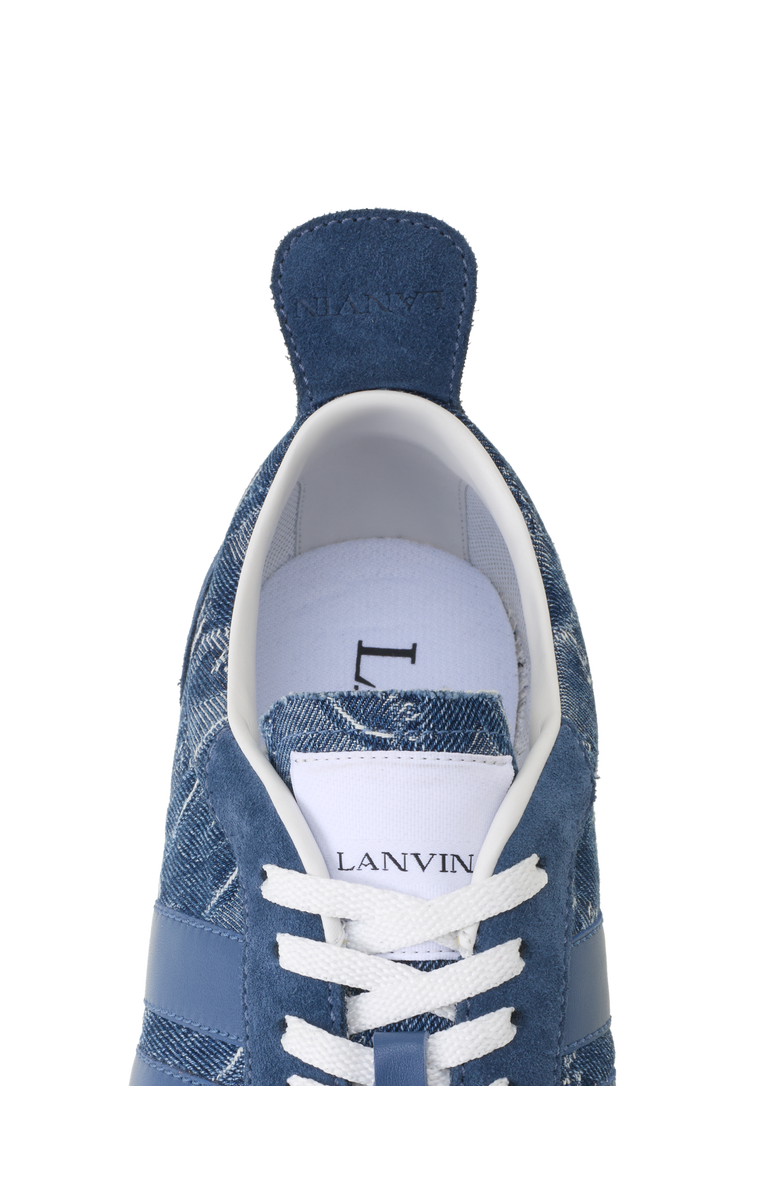 Lanvin Lunar Year Bumpr Sneakers In Denim, Alternate, color, Blue