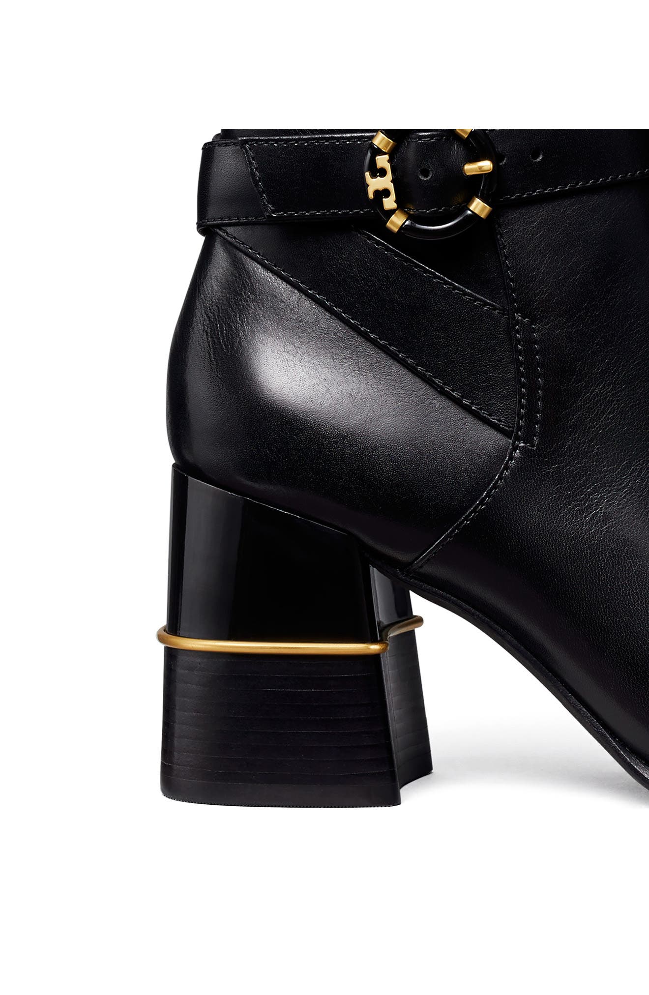 Tory Burch Multi Logo Buckle Boot, Alternate, color, 