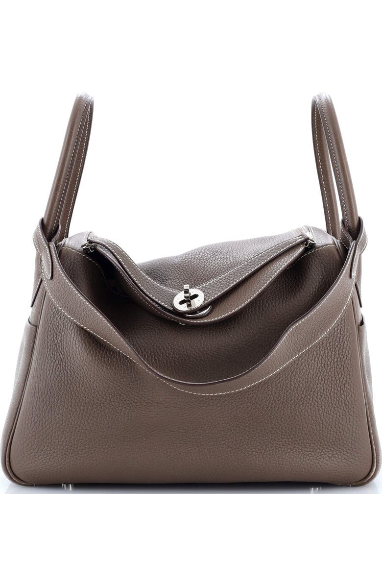 Pre-Owned Hermes Lindy Bag Clemence 30, Main, color, Etoupe