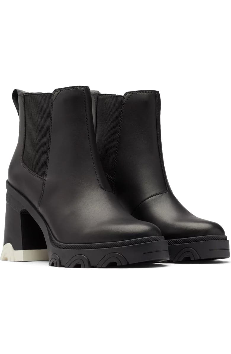 SOREL Brex<sup>™</sup> Waterproof Platform Block Heel Chelsea Boot, Main, color,