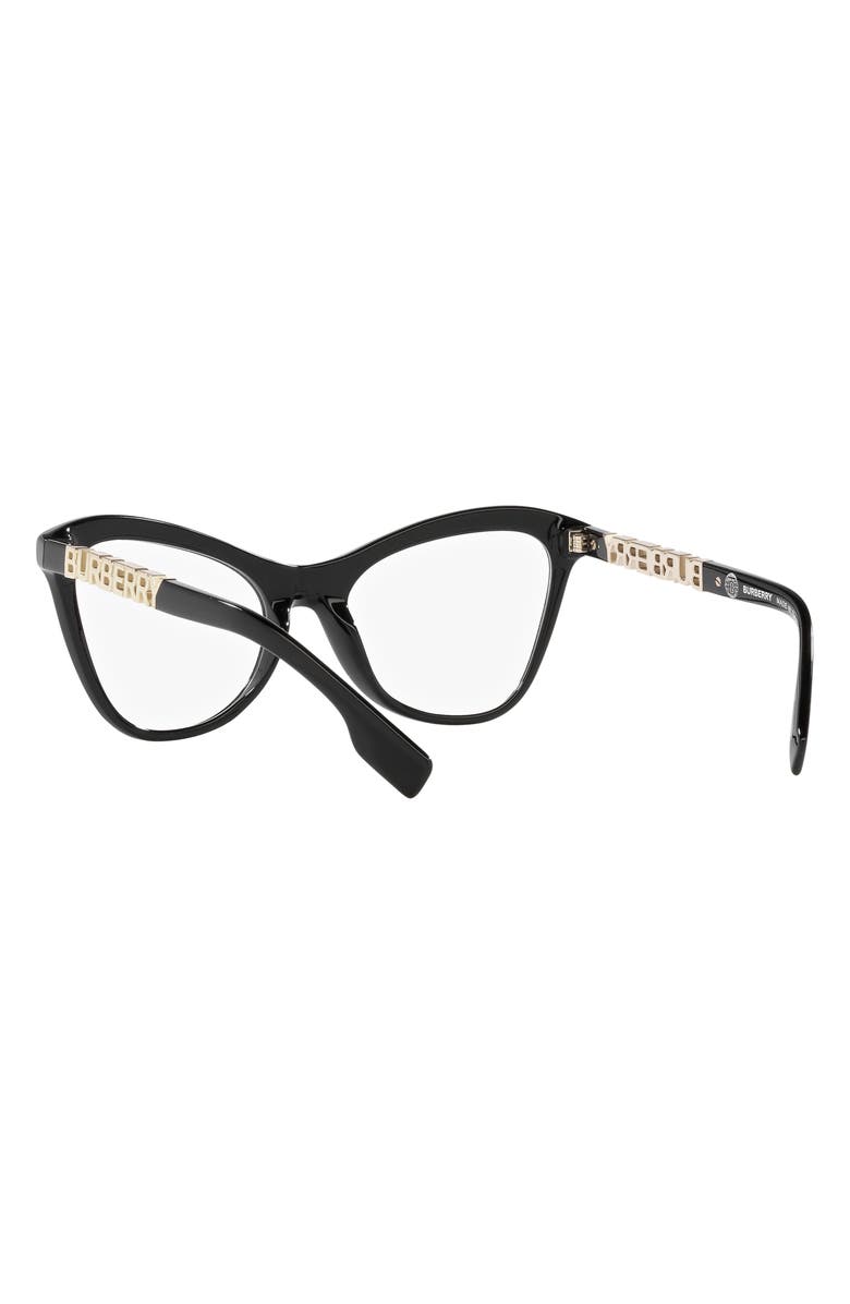 Burberry Angelica 54mm Cat Eye Optical Glasses, Alternate, color, 
