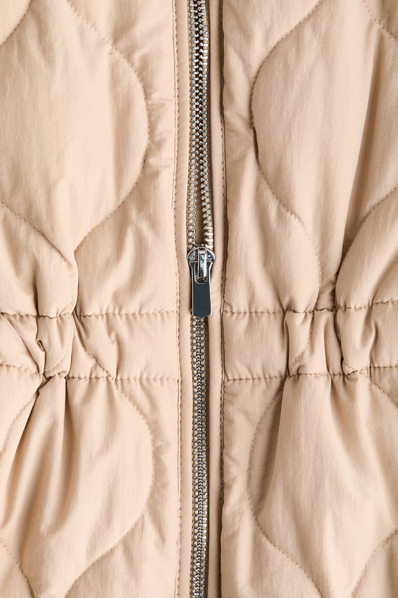Thermolite® Quilted Jacket, Alternate, color, Light beige