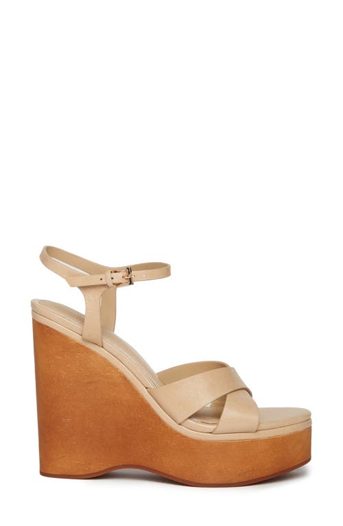 PAIGE PAIGE HARLOW ANKLE STRAP PLATFORM WEDGE SANDAL 
