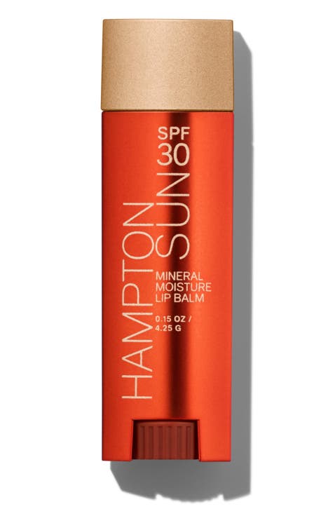 SPF 30 Mineral Moisture Lip Balm