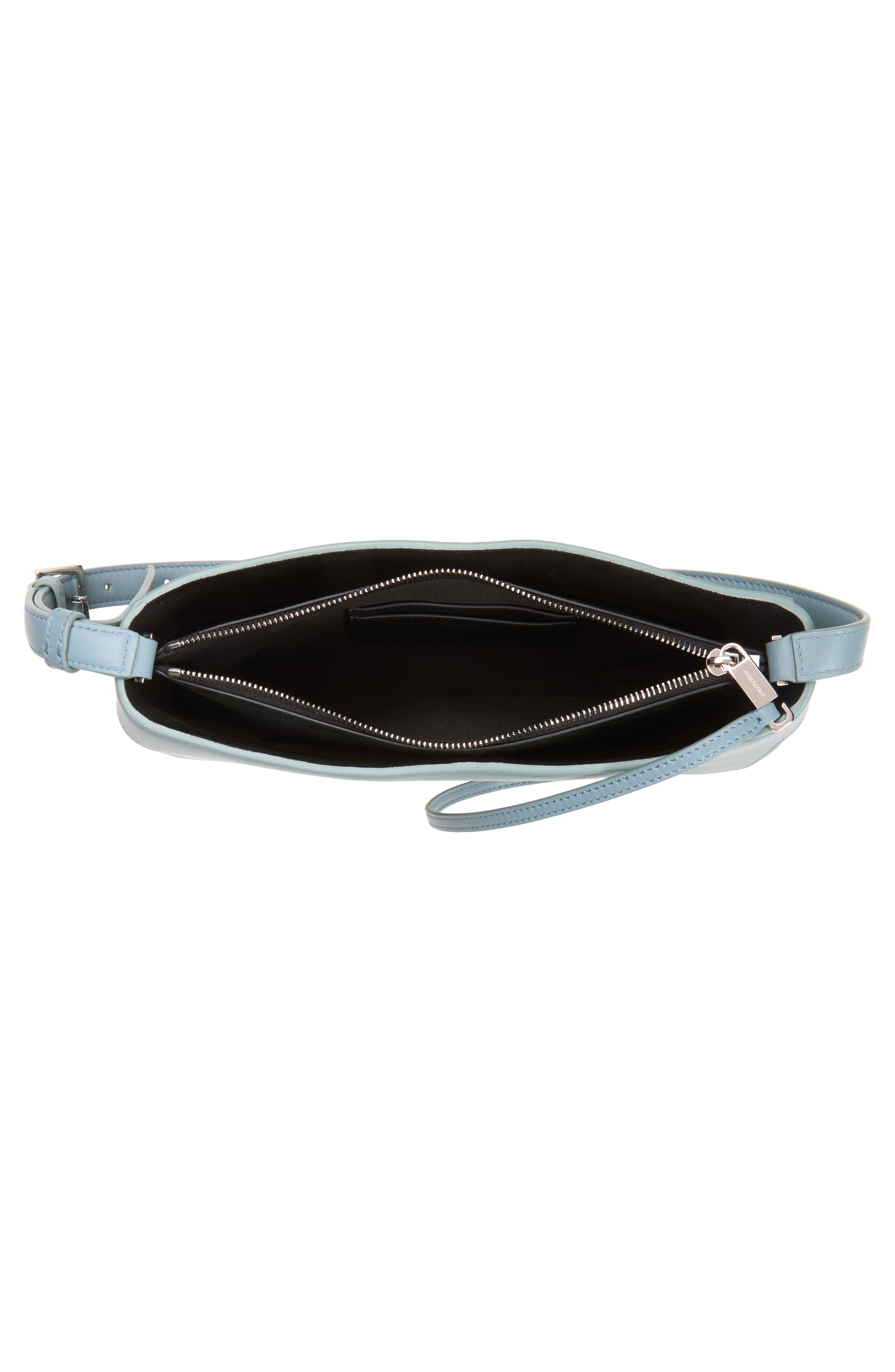 Extrasmall Cara Shoulder Bag, Alternate, color, SEAGLASS