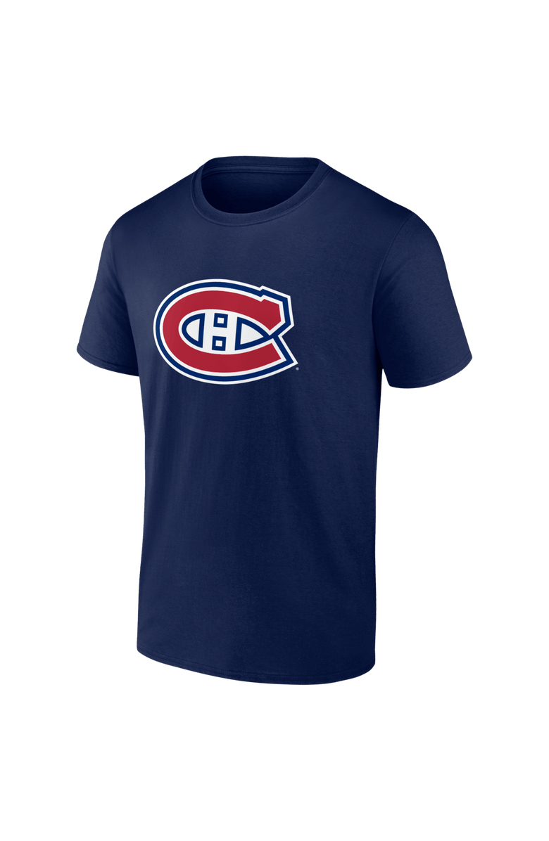 Logo Athletic Men's Logo Athletic  Navy Montreal Canadiens Essential T-Shirt, Alternate, color, Navy