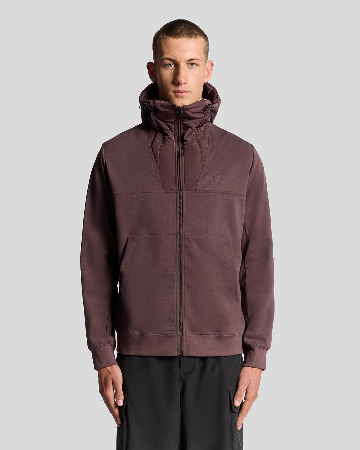 Panelled Hybrid Jacket - image 3