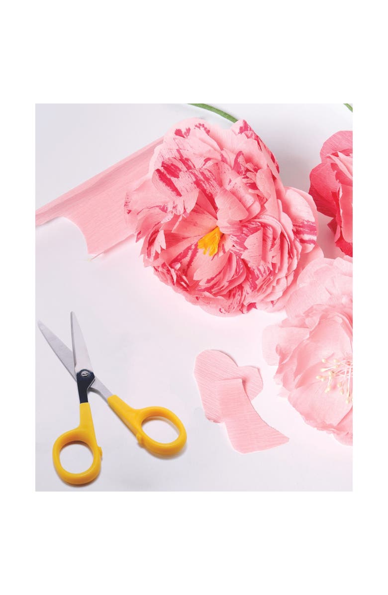 Journey of Something Create Your Own Paper Flowers, DIY Adult Craft Kit, Alternate, color, Multicolored