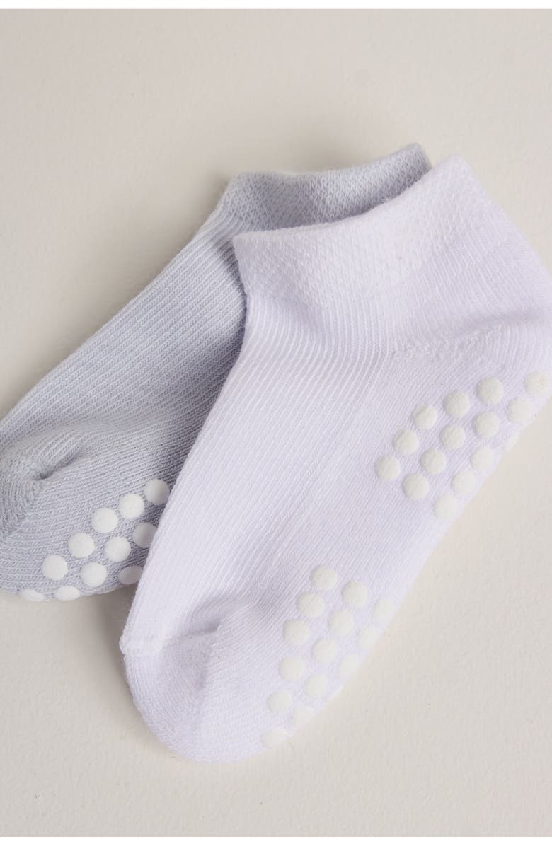 Babycottons Tennis Sock 2-Pack for Infant, Alternate, color, White