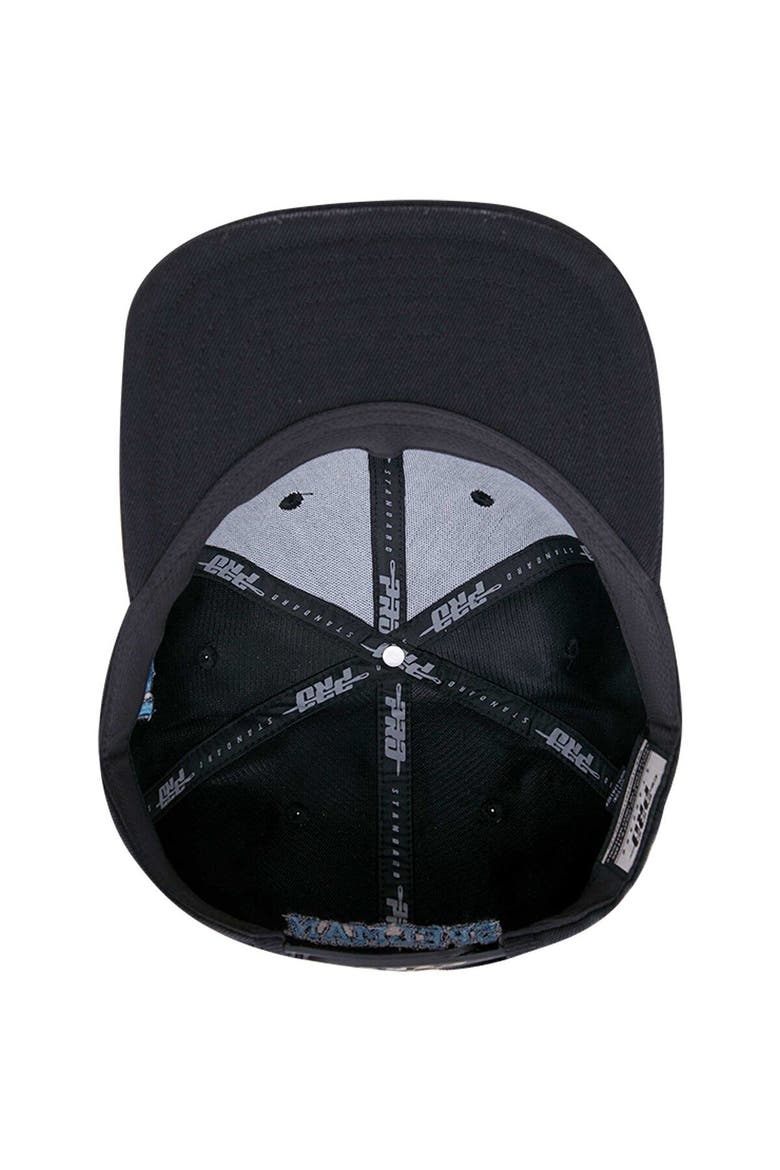 Men's Pro Standard Black Spelman College Jaguars Arch Over Logo Evergreen Snapback Hat, Alternate, color, Black