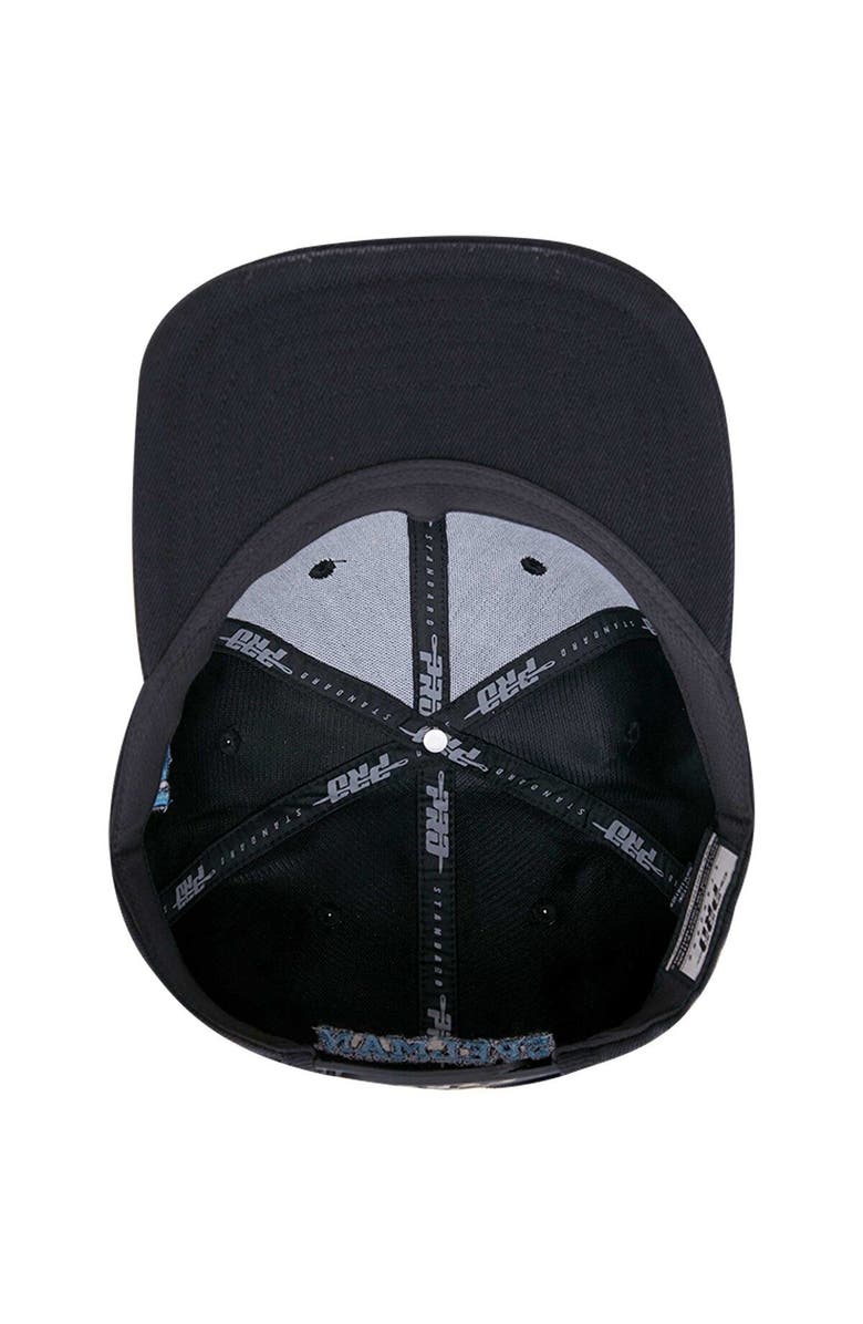 PRO STANDARD Men's Pro Standard Black Spelman College Jaguars Arch Over Logo Evergreen Snapback Hat, Alternate, color, Black