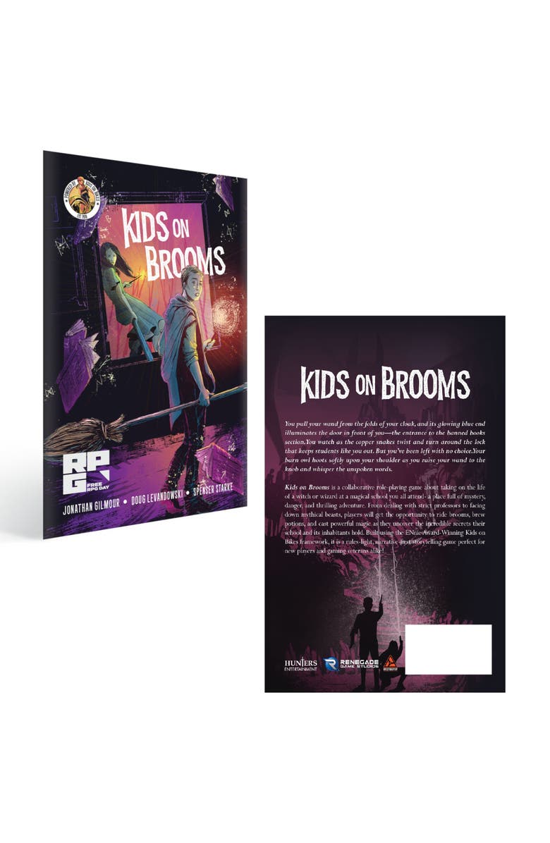 Renegade Game Studios Kids On Brooms, Roleplaying Game, Alternate, color, 