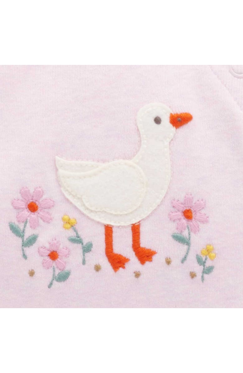 Purebaby 2 Pack Ruffle Bodysuit, Alternate, color, Primrose Print